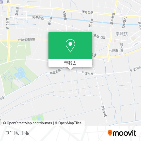 卫门路地图
