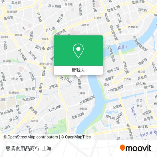 馨滨食用品商行地图