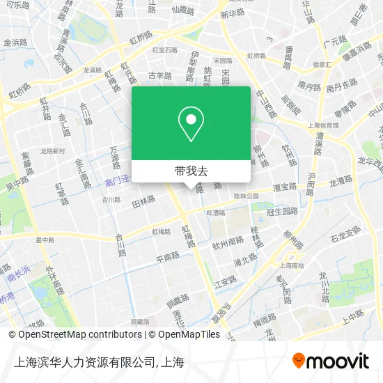 上海滨华人力资源有限公司地图
