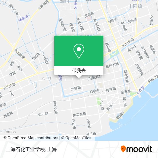 上海石化工业学校地图