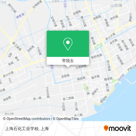 上海石化工业学校地图