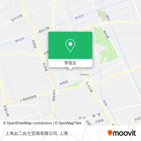 上海幺二幺七贸易有限公司地图