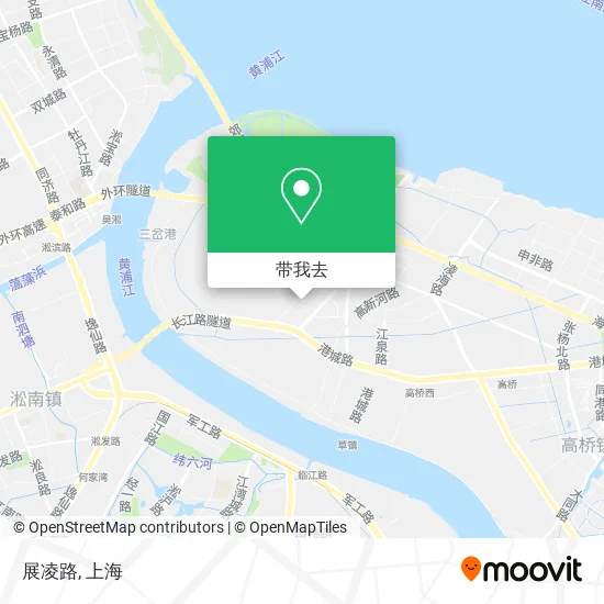 展凌路地图