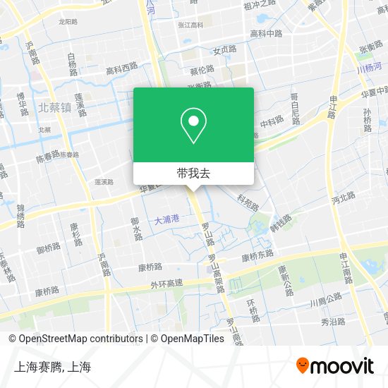 上海赛腾地图