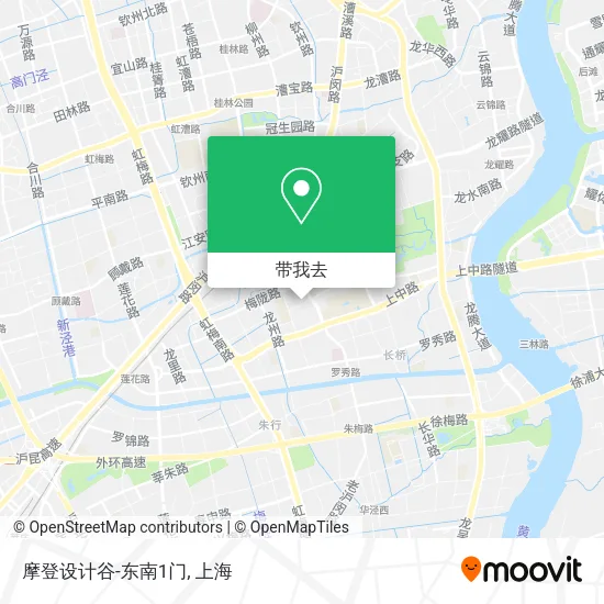 摩登设计谷-东南1门地图
