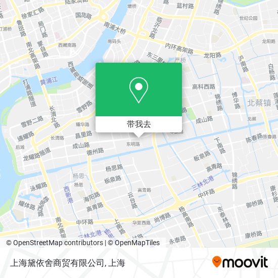 上海黛依舍商贸有限公司地图