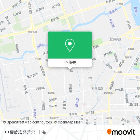 申耀玻璃经营部地图