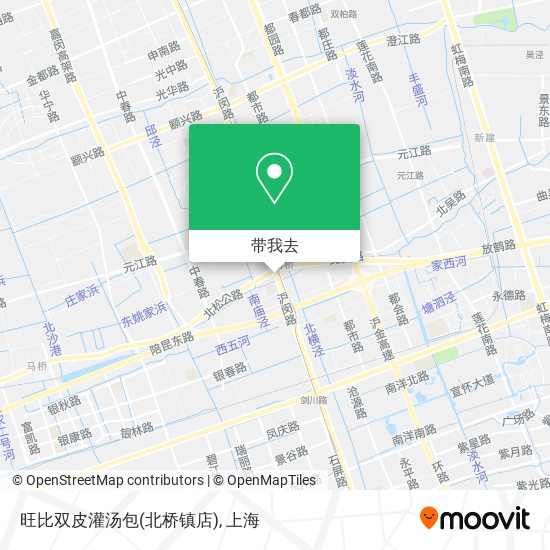 旺比双皮灌汤包(北桥镇店)地图