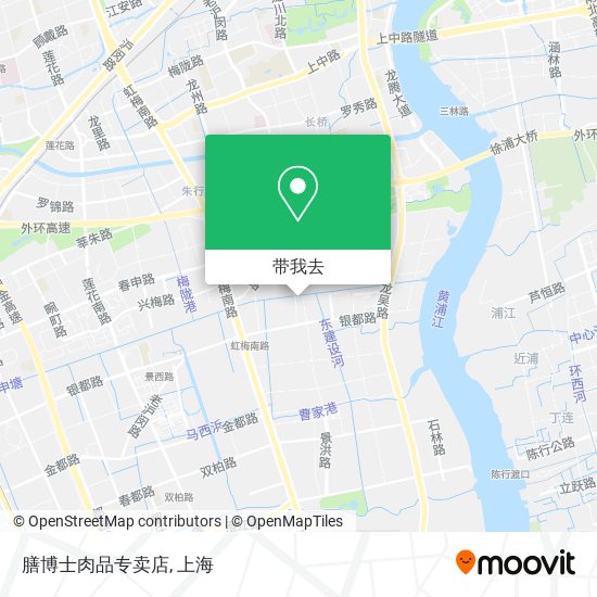 膳博士肉品专卖店地图