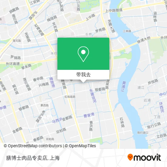 膳博士肉品专卖店地图