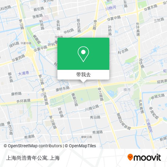 上海尚浩青年公寓地图