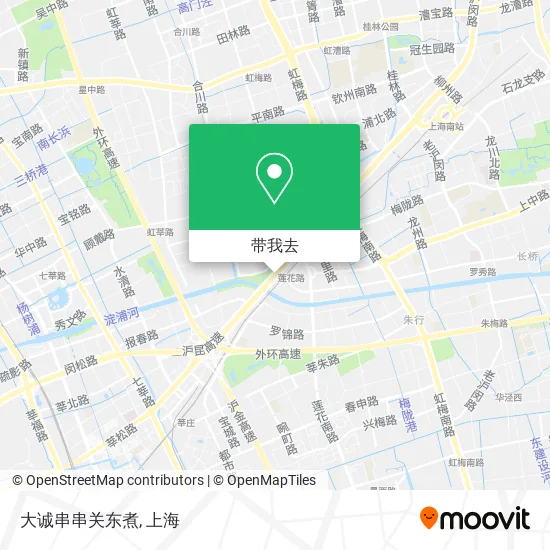 大诚串串关东煮地图