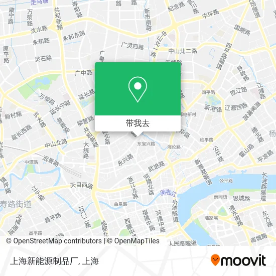 上海新能源制品厂地图