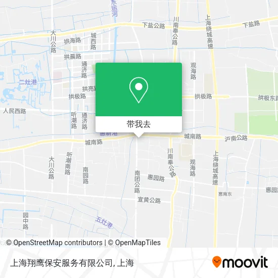 上海翔鹰保安服务有限公司地图