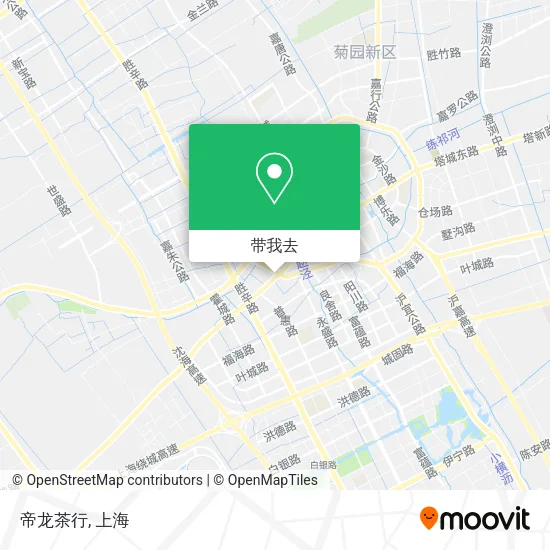 帝龙茶行地图