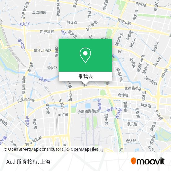 Audi服务接待地图