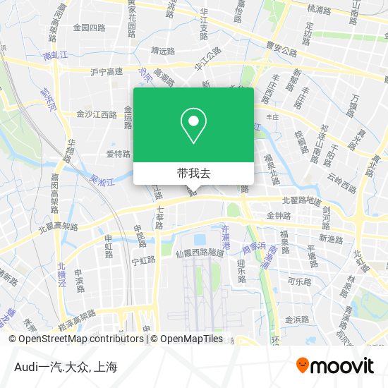 Audi一汽.大众地图