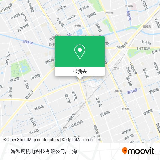 上海和鹰机电科技有限公司地图