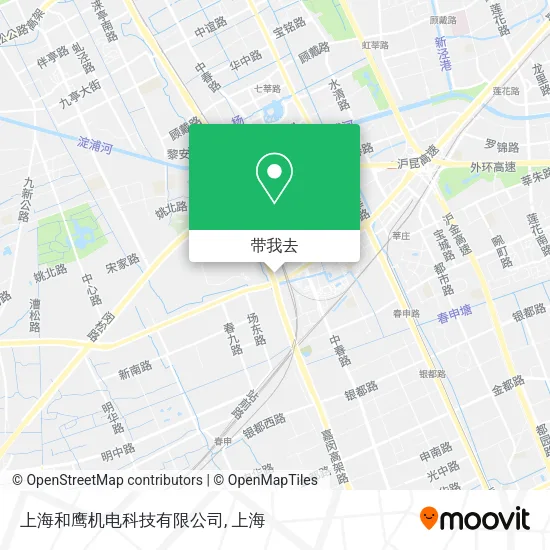 上海和鹰机电科技有限公司地图