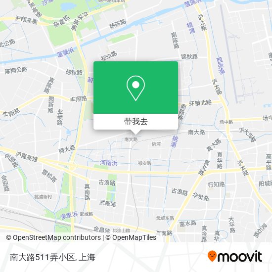 南大路511弄小区地图