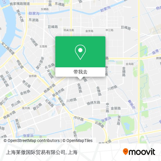上海莱傲国际贸易有限公司地图