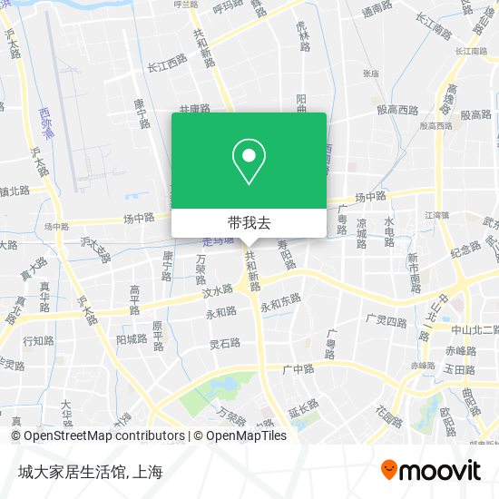 城大家居生活馆地图