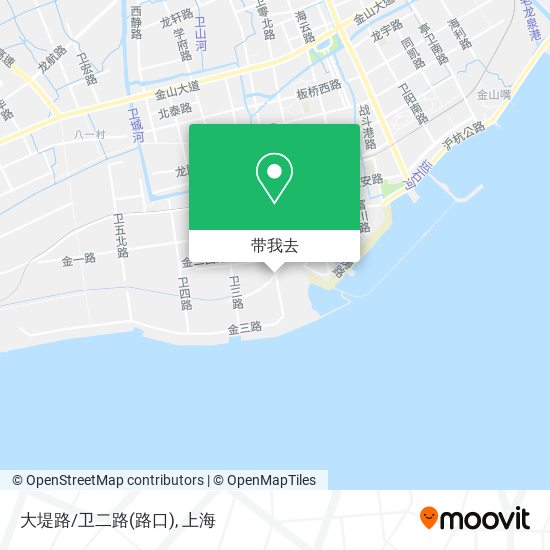 大堤路/卫二路(路口)地图