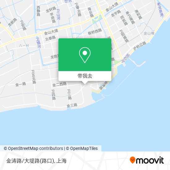 金涛路/大堤路(路口)地图