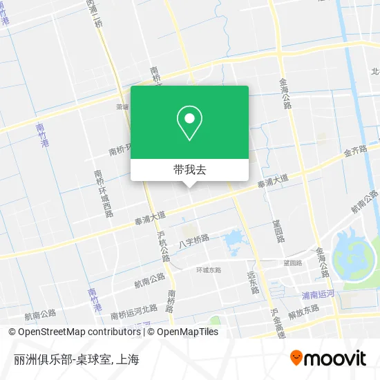 丽洲俱乐部-桌球室地图