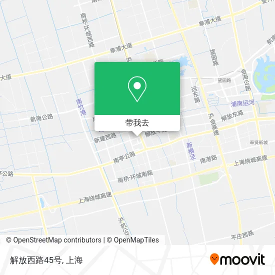 解放西路45号地图