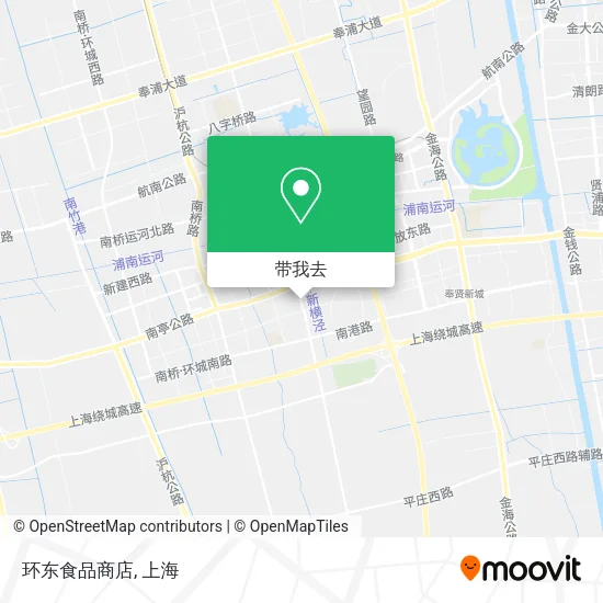 环东食品商店地图