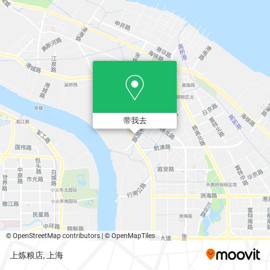 上炼粮店地图