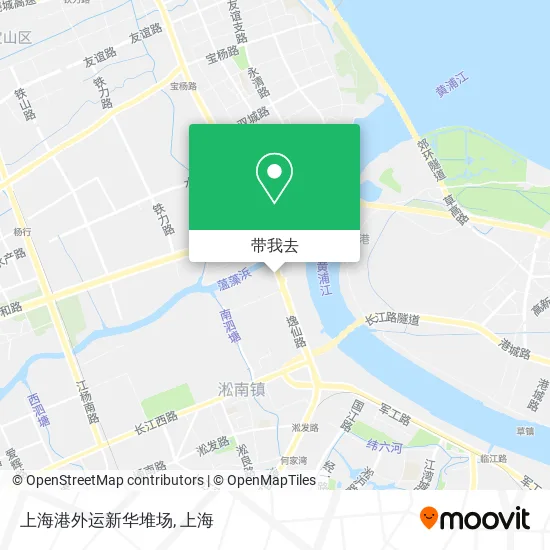上海港外运新华堆场地图