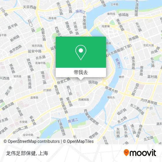 龙伟足部保健地图