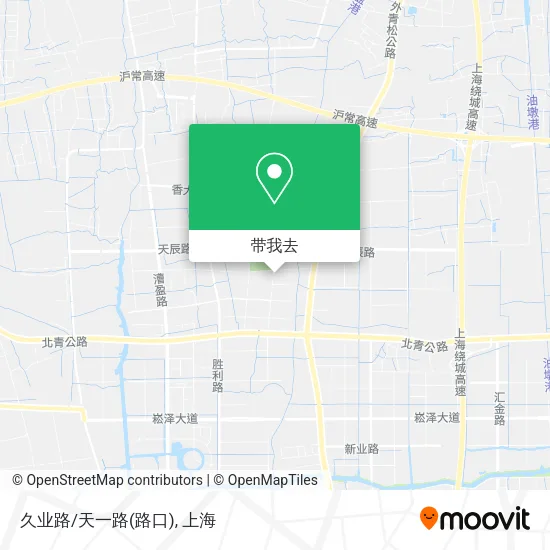 久业路/天一路(路口)地图