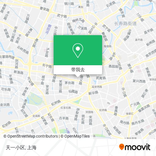 天一小区地图