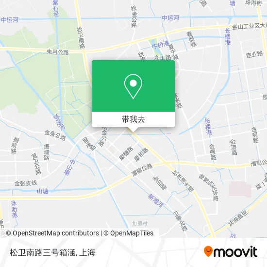 松卫南路三号箱涵地图