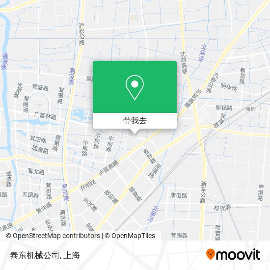 泰东机械公司地图