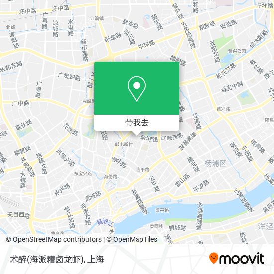 术醉(海派糟卤龙虾)地图