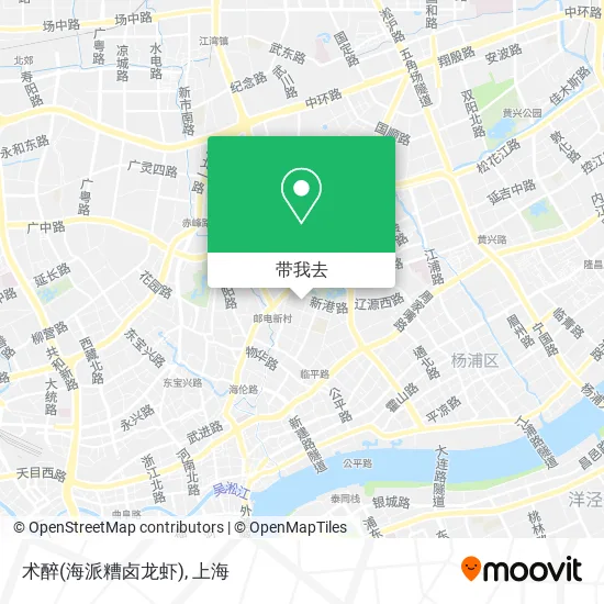 术醉(海派糟卤龙虾)地图