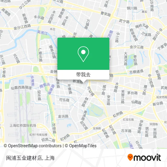 闽浦五金建材店地图