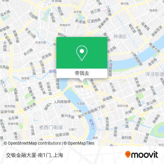 交银金融大厦-南1门地图