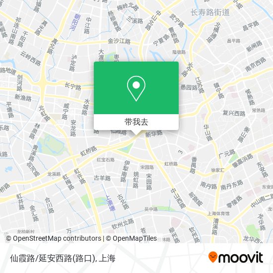 仙霞路/延安西路(路口)地图
