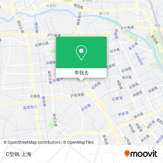 C型钢地图