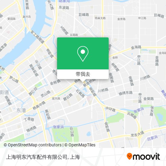 上海明东汽车配件有限公司地图