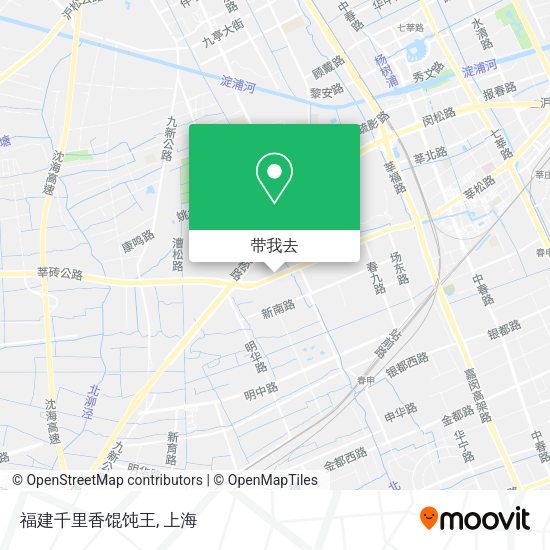 福建千里香馄饨王地图
