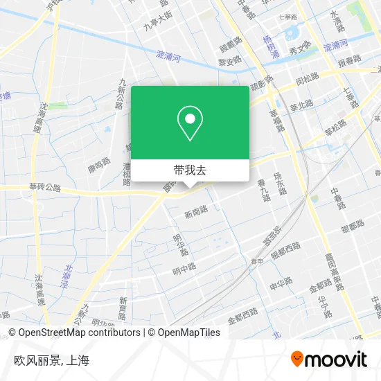 欧风丽景地图
