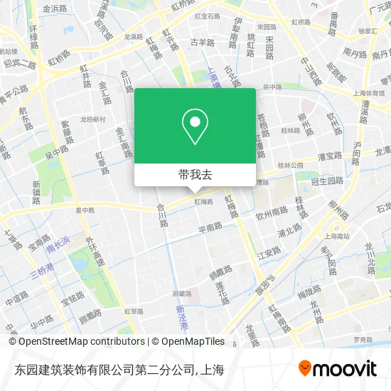 东园建筑装饰有限公司第二分公司地图
