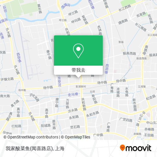我家酸菜鱼(闻喜路店)地图