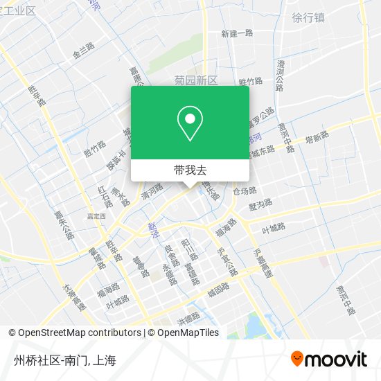 州桥社区-南门地图